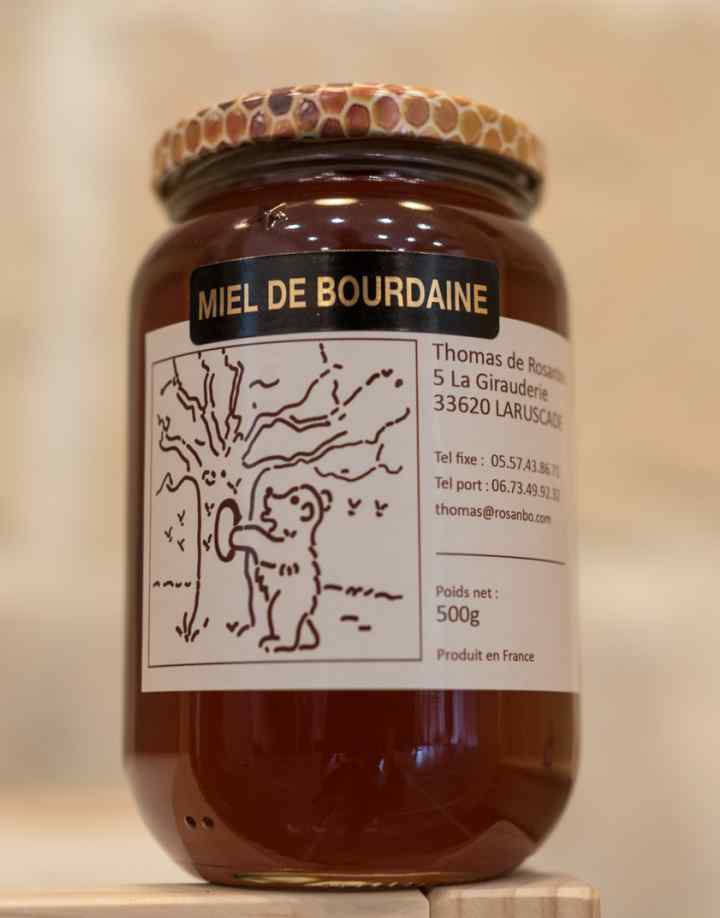 Miel de Bourdaine 500g